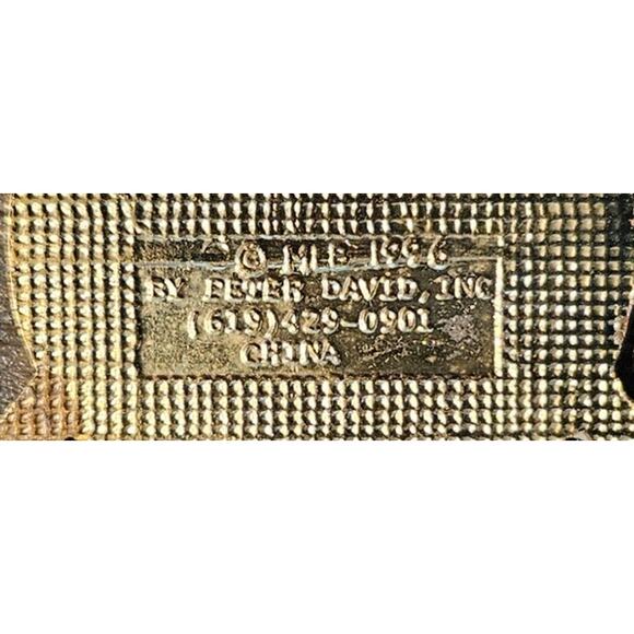 Cleveland Indians #1 Fan Now and Forever Chief Wahoo Pin 1996 Peter David Inc - Picture 3 of 3